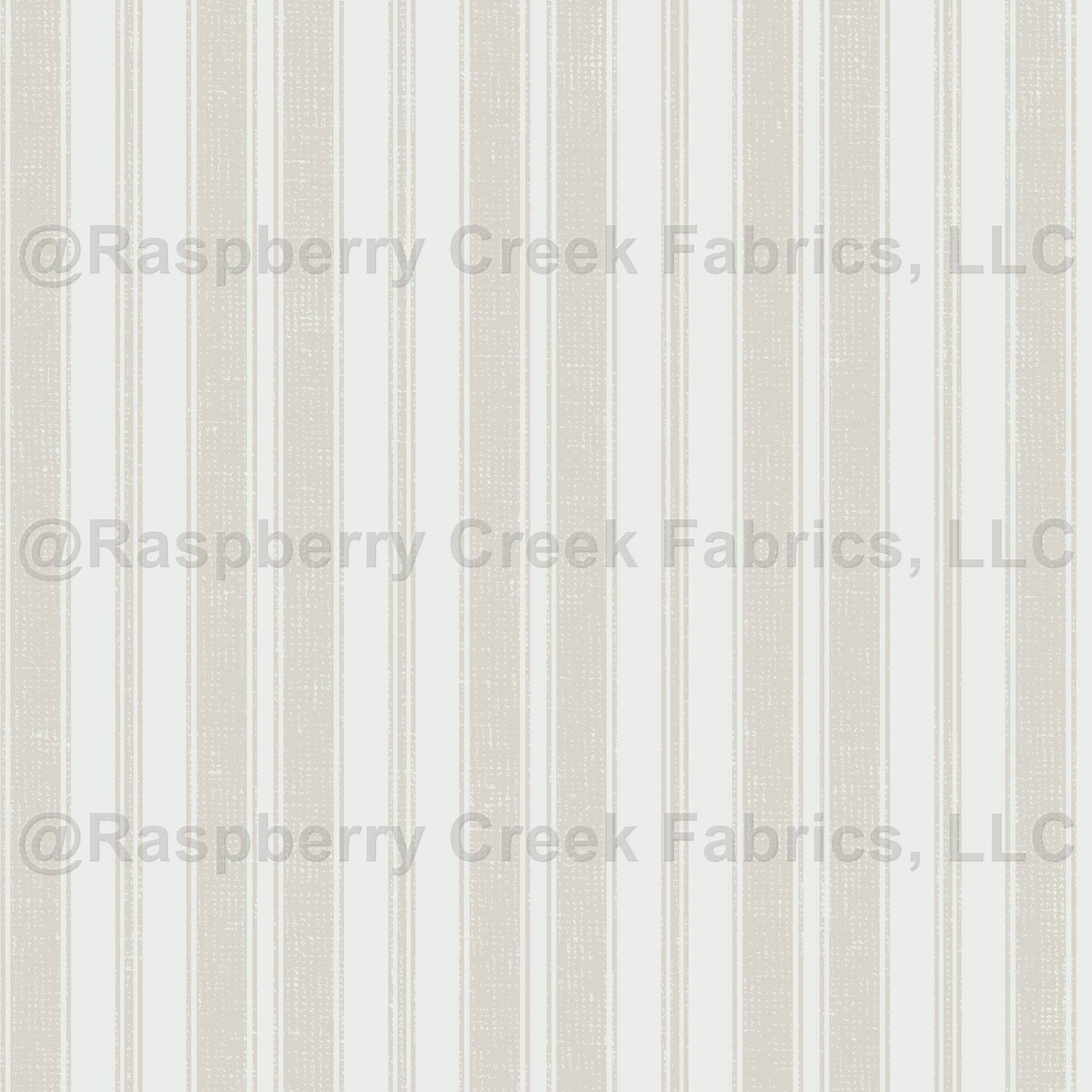 Ticking Tweed Twill Woollen Striped Texture in Fawn and Ivory