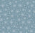 Snowflakes White On Medium Blue Background Image