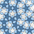 Blue and white stars on baby blue Image