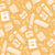 Pastels Cream and Yellow Back to School Classroom Stationery Supplies Image