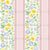 Wildflower Floral Print with Pink Accent Stripes - Spring has Sprung collection Image