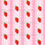 Sweet Lace Strawberry Stripes in Pink Image