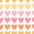 Rainbow Hearts, Ombre Hearts Image