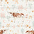 Desert Shine Longhorn Cow Floral Image