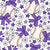 Baseball Coquette Floral in Purple Image