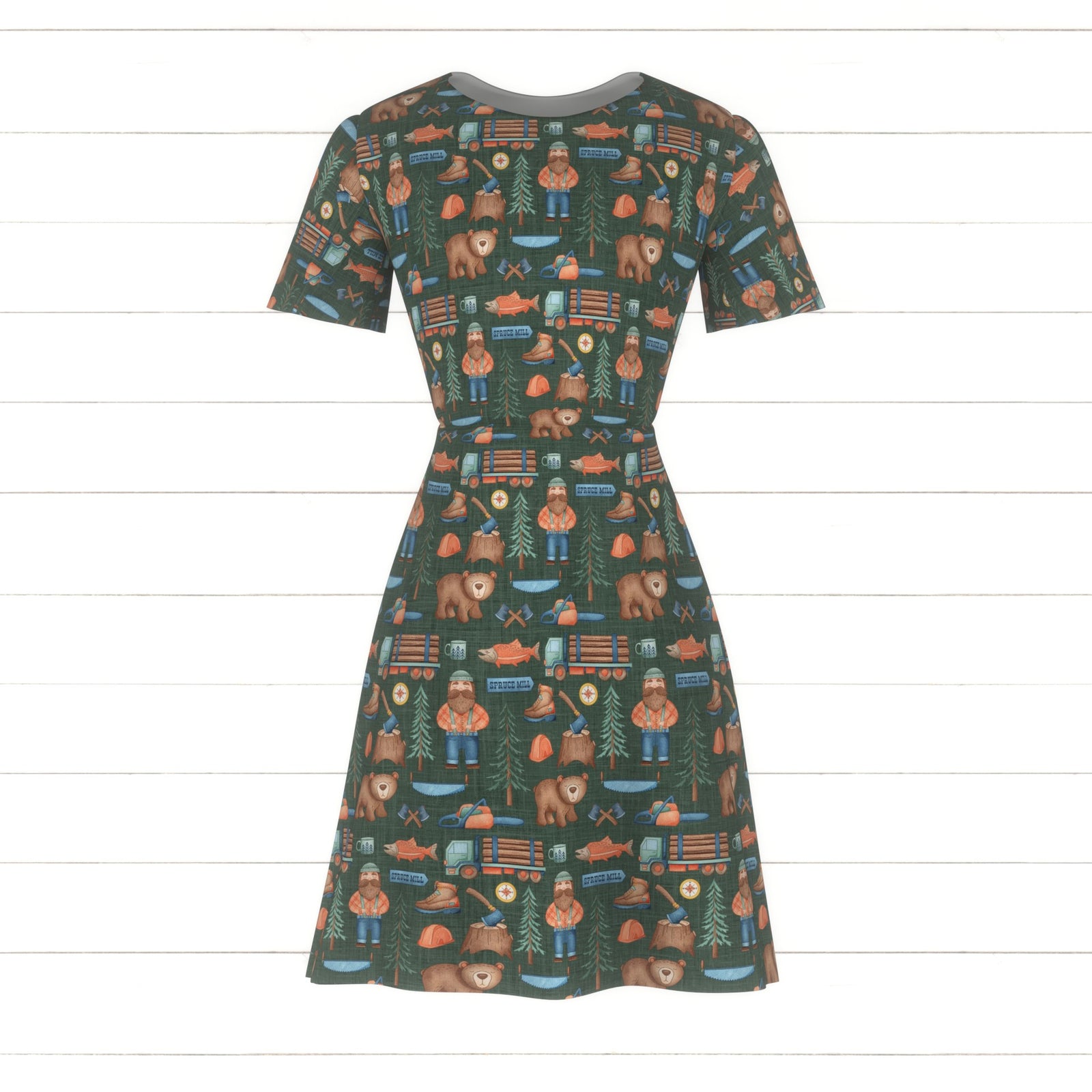 Alaska Lumberjack Dark Green
