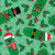 Christmas Pickles Santa Claus Reindeer Snowman Elf in Green Image