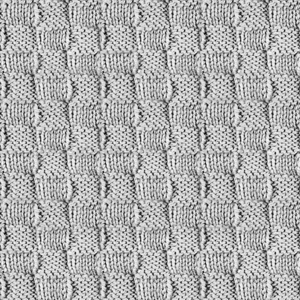 Hand-Knit Look Textured Pattern in Silvery Grey - Raspberry Creek Fabrics