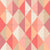 peach fuzz geo triangle - pantone color of the year 2024 - peach plethora color palette - retro geometric fabric Image