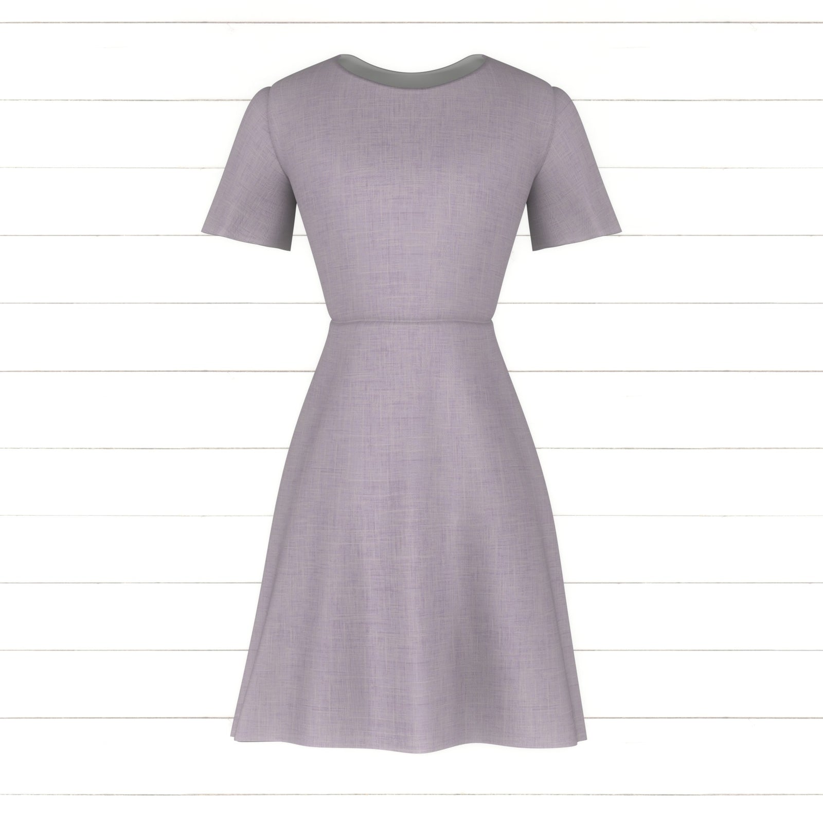 So Sweet Textured PRINTED Solid Purple