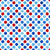 Patriotic Party Time Polkadots in Red White and Blue Image