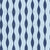 Wavy Scallops Dots Ultramarine French Blue Vertical Stripes Nautical Ocean Image