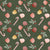Gumdrops, light pink, red, pink, yellow, olive green, candy canes, holly, scattered, girls, boys, holiday, christmas, sweets, kids clothes, gingerbread, gingerbread mountain Image