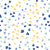 Blue and Yellow Ditzy Floral Image