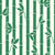 Graphic Bamboo Stalks Tropical Botanical Stripes in Dark Green Image