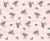 Winter Wonderland Pinecones Baby Pink Image