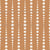 VERTICAL DOTTED STRIPES WITH OP ART EFFECT in warm terra orange. Bold modern Polka Dots as repeating circle motif with varied scale create a bold graphic look. Ideal for apparel, upholstery, gift wrap, interiors, sewing, and surface design projects. Image