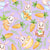 Carrot Patch Rabbits Purple Image