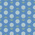 Retro Scandi Floral in Blue Wallpaper Image