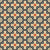 Geometric floral, Joy in suede tan. Image