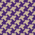 Houndstooth pattern, Purple and Cream Image