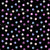 Purple Polka Dots on Black Image