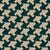 Houndstooth pattern, Green and Cream Image