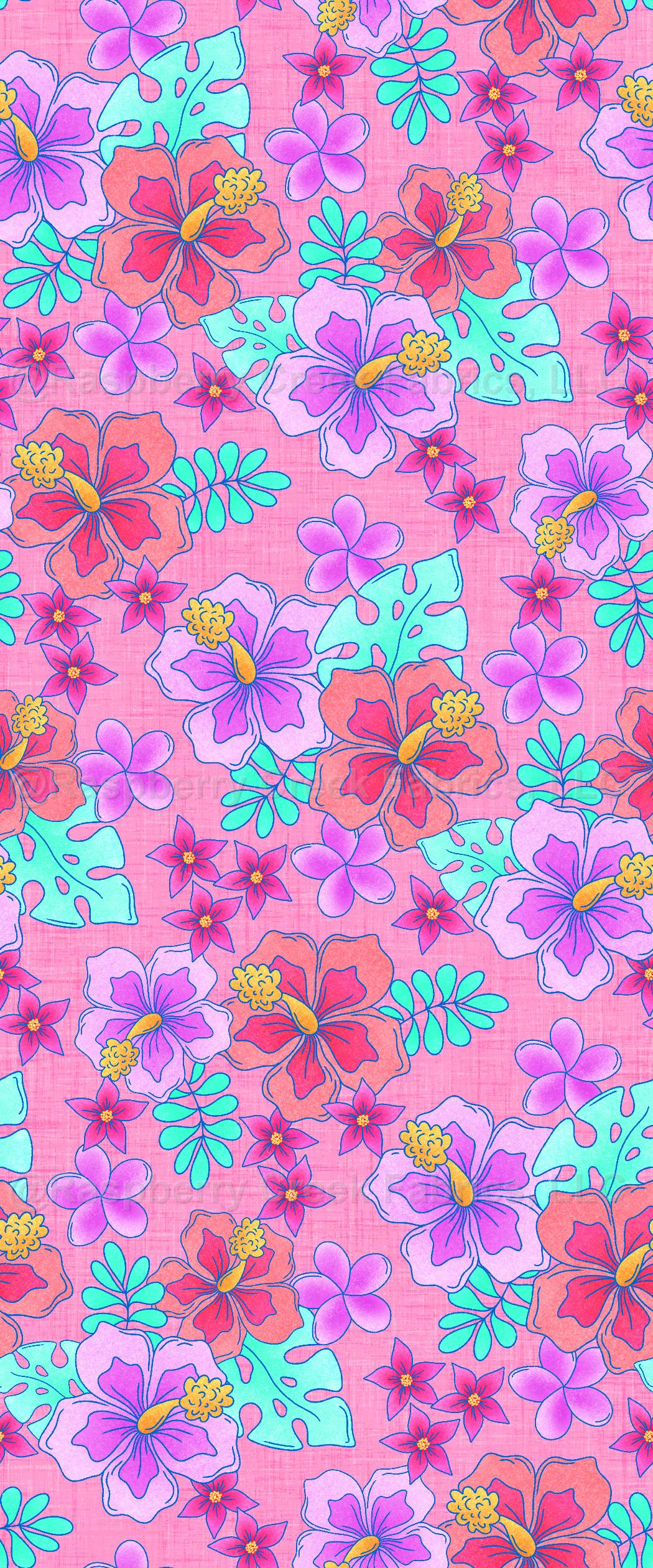 Aloha Floral Pink