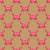 Cute Red Crabs on Camel Brown Image