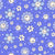 Happy Face Daisies Periwinkle Image