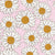 White Daisies on Pink Image