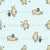 Classic Pooh Pinstripes in Light Blue Image