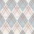 Trellis Argyle diagonal grid - kitchen shirt blanket coastal – mocha mousse brown arona blue.  Reserved in color this pattern is a perfect standalone or supporting pattern for the mocha mousse collection. A classic with a twist that shines. Image