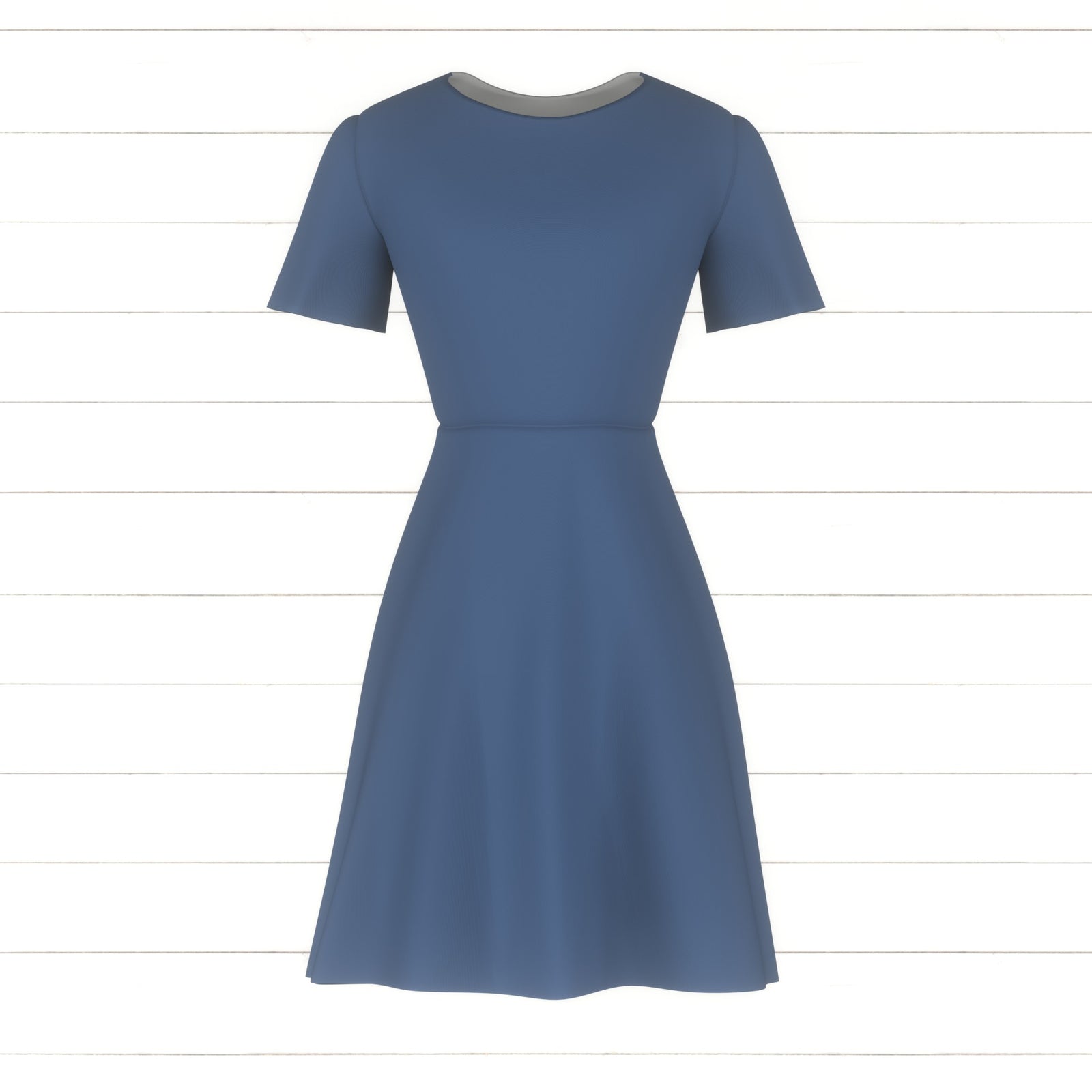 Slate Blue Solid from the Tanglewood Collection by Betty Louise Studio
