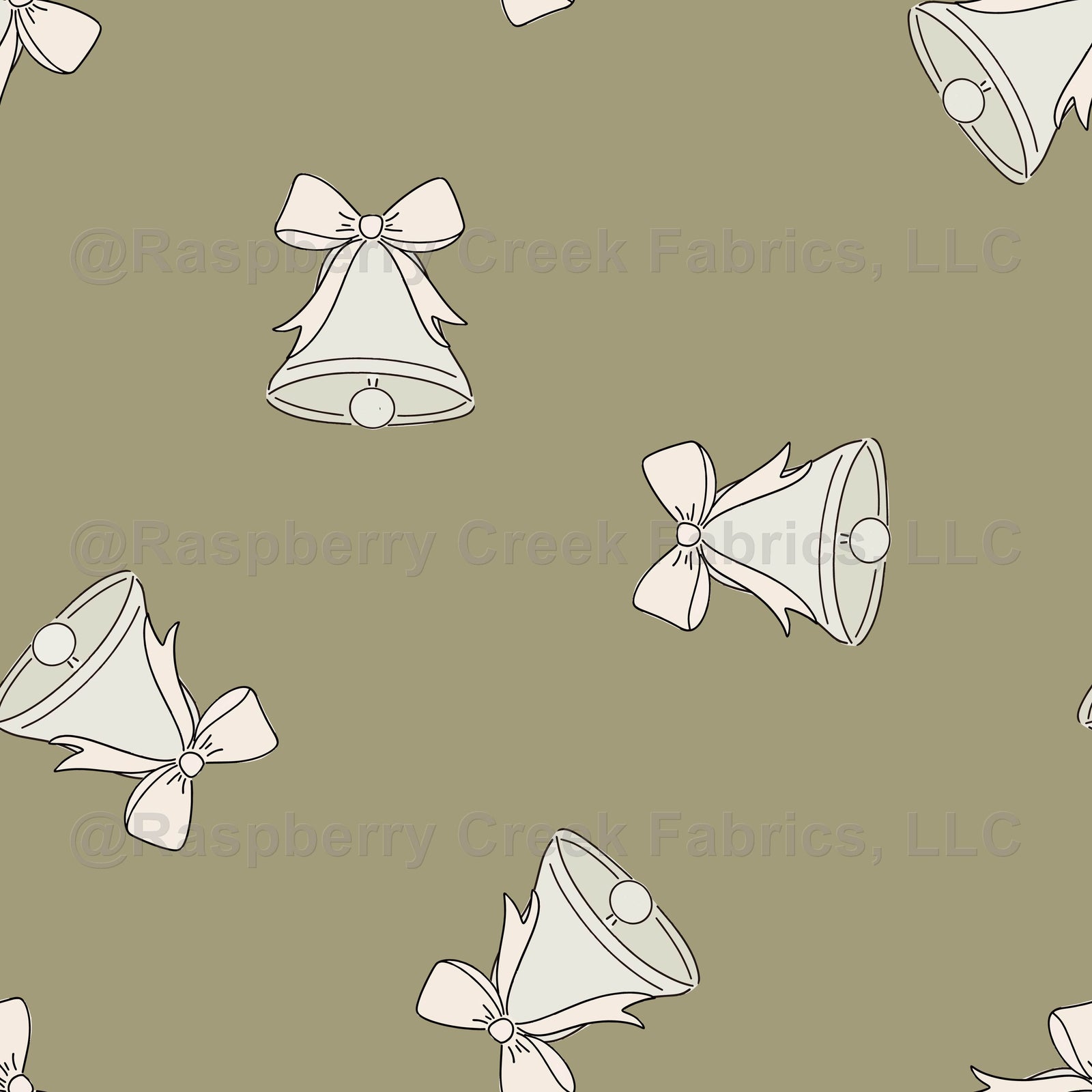 Christmas Bells with Bows