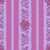 Liliths Scrolls Floral Stripes Pearly Purple Pink & Purple Image