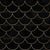 Black velvet mermaid fish scale wave japanese seamless pattern Image