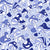 Groovy Mushroom by Mirabelleprint / Light Blue Background Image