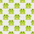 Cute Cartoon Frogs on Country White Image