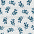 Nightfall Floral Blue Sprigs Image