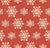 Single Snowflake Cream and Red Image