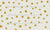 Minimal Scattered Non Directional Stars in Golden Yellow on Off-White Image