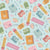 Colorful Pastels and Light Blue Back to School Classroom Stationery Image