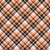 diagonal plaid in peach halloween Image