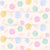 Polka dots festive confetti Image