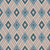Diamond diagonal grid foulard blanket shirt upholstry scarf – mocha mousse blue teal. Reserved in color this pattern is a perfect standalone or supporting pattern for the mocha mousse collection. A classic with a twist that shines. Image