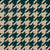 Houndstooth pattern, Green and Cream Image