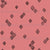 Double Diamonds Farther Apart Cool Tones Dusty Pink and Black Image