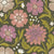 Mid Century Retro Autumn Floral in Burnt Olive and Muted Clay Image