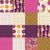 Aris's Garden Sunflowers and Succulents Cheater Quilt in Pink and Gold Image